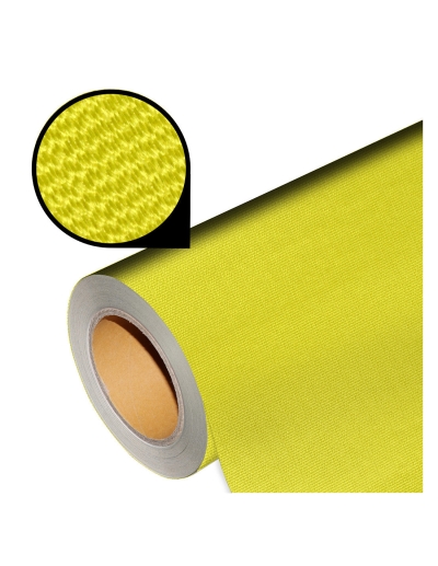 Flex foil with embroidery structure for laser cutting